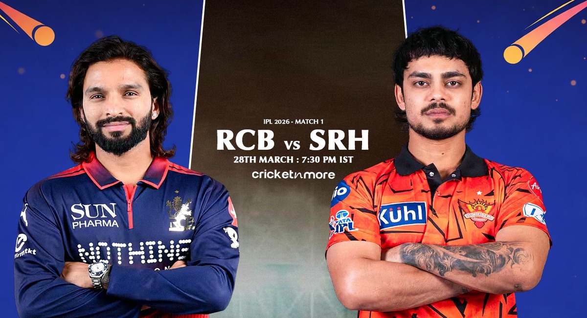 RCB vs SRH Match 1 Prediction, IPL 2026: Match Preview And Expected Playing XI