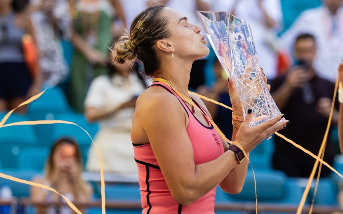 Sabalenka completes the Sunshine Double with Miami Open title
