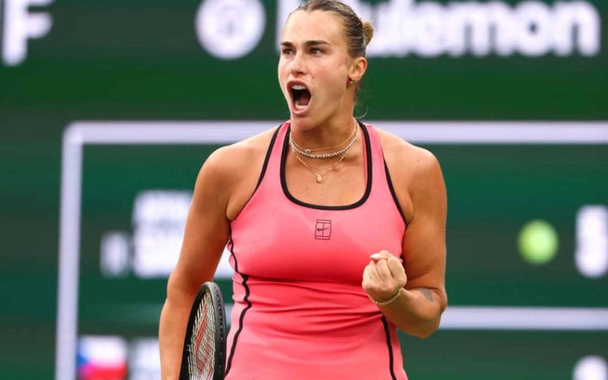 Sabalenka tops Noskova to reach her third final at Indian Wells