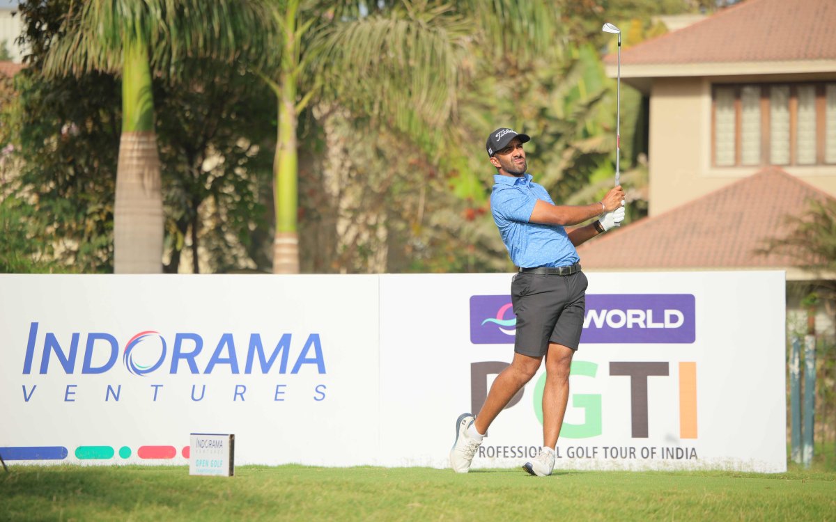 Saptak Talwar, Dhruv Sheoran share the top spot after round three of PGTI event