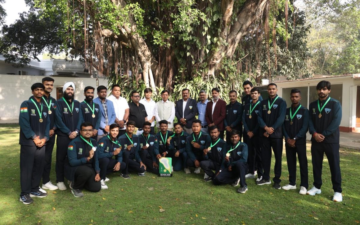 Sports Min Mandaviya felicitates Indian teams for Asian Lacrosse Games gold, pushes for LA28 qualifi