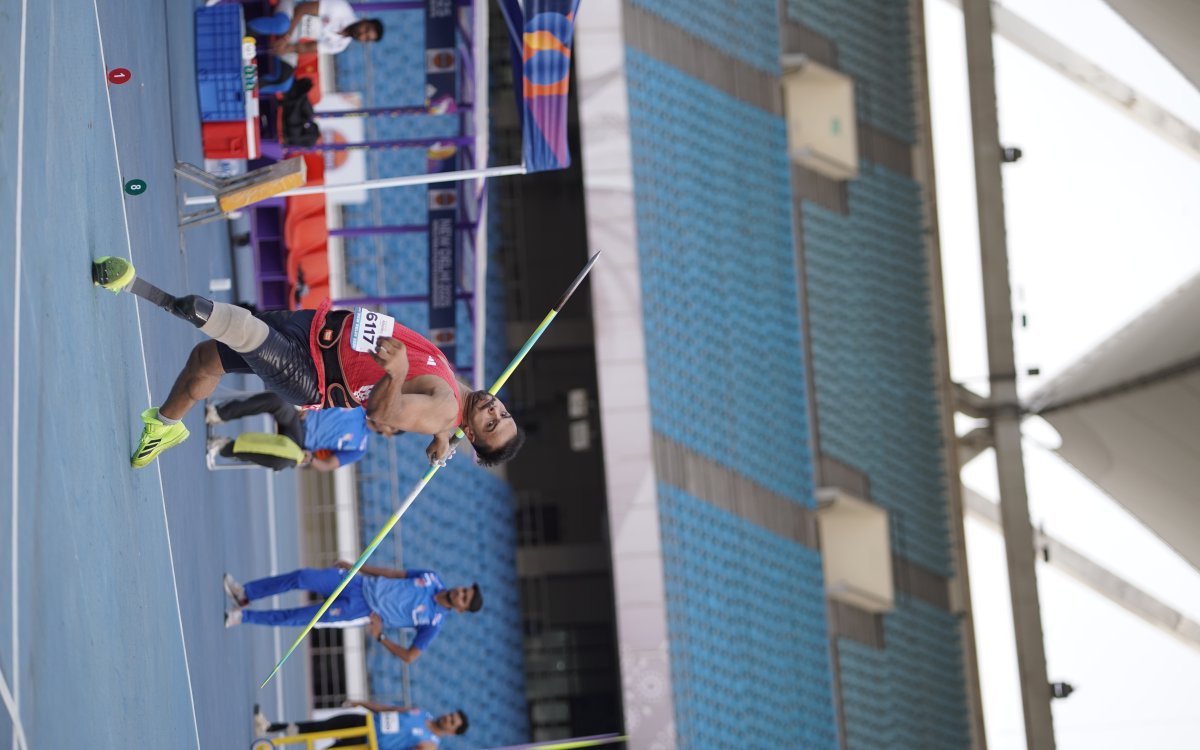 Sumit Antil throws 69.25m as India dominates Day 2 of New Delhi 2026 World Para Athletics GP 2026 (L