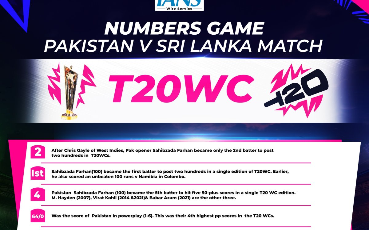T20 WC: All the stats from Pakistan's narrow win over Sri Lanka in Super 8s clash