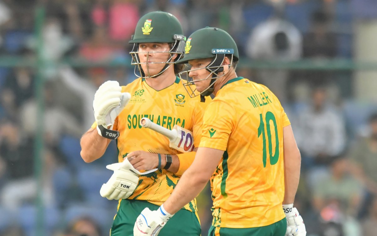 T20 WC: Brevis hits 42 as South Africa continue unbeaten run with five-wicket win over Zimbabwe