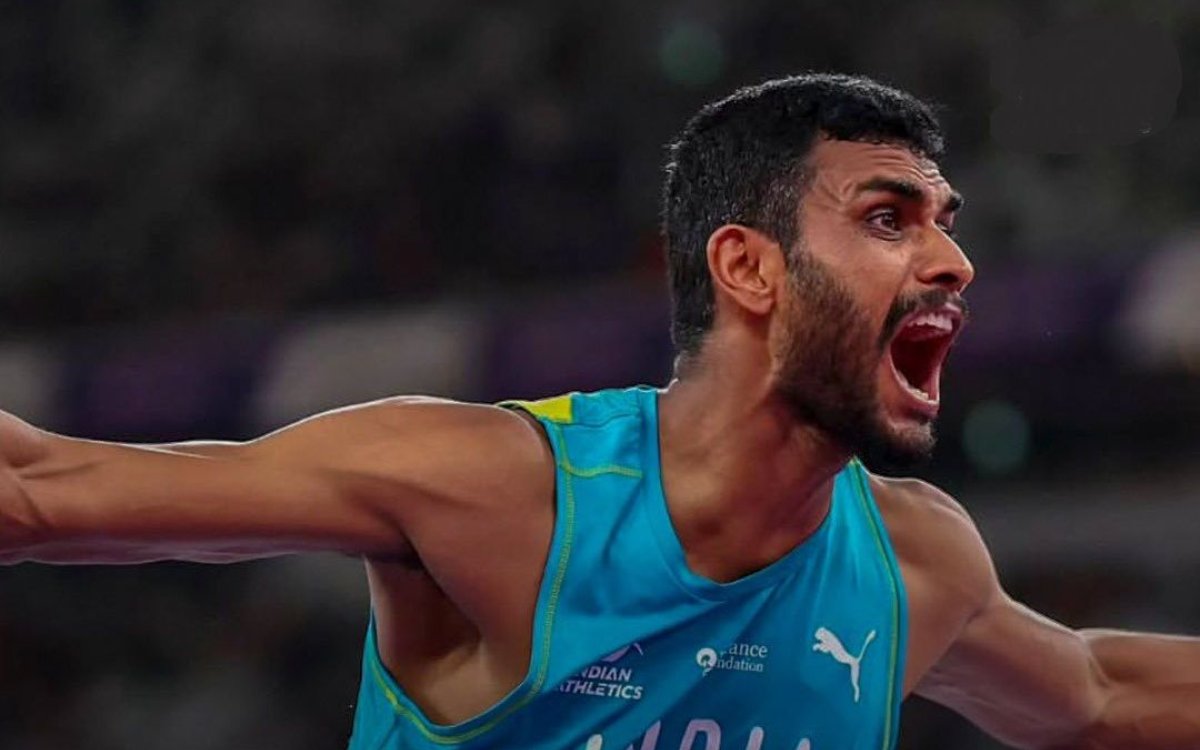 Triple jumper Abdulla Aboobacker wins gold in 5th Indian Open Jumps Competition