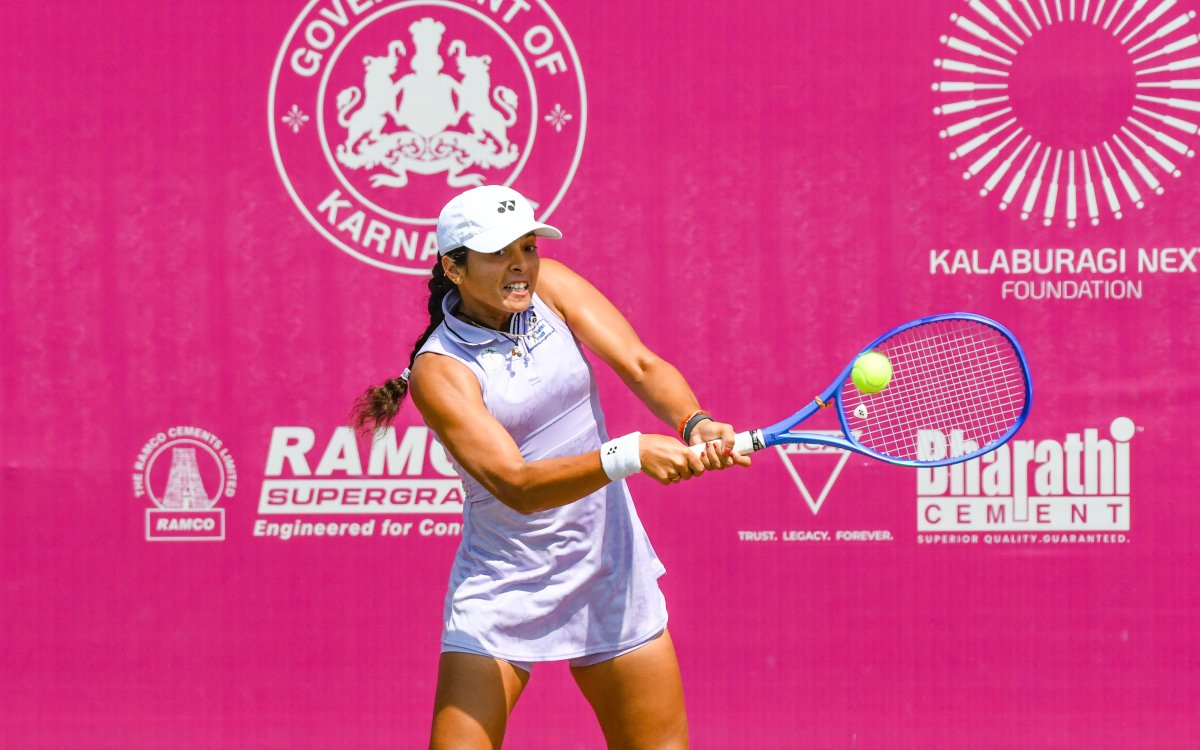 Vaishnavi Adkar, Ankita Raina surge into ITF W35 QFs