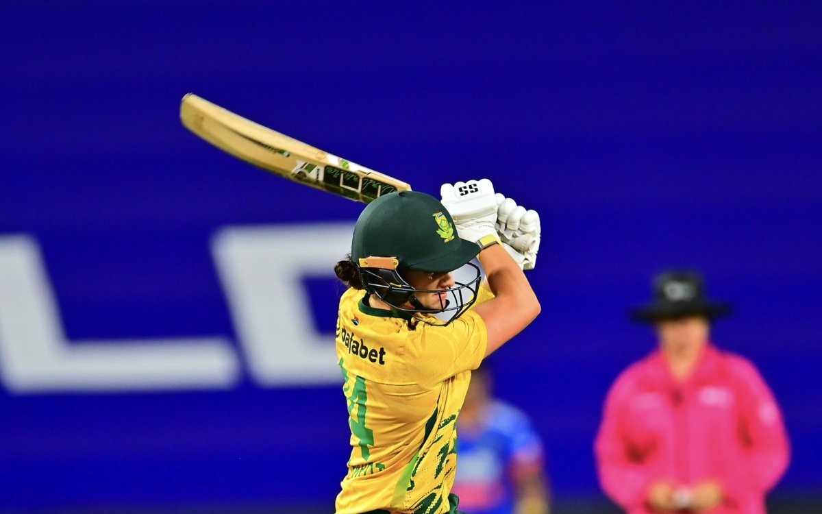 3rd WT20I: Wolvaardt happy with balance in power hitting after unbeaten ton against India