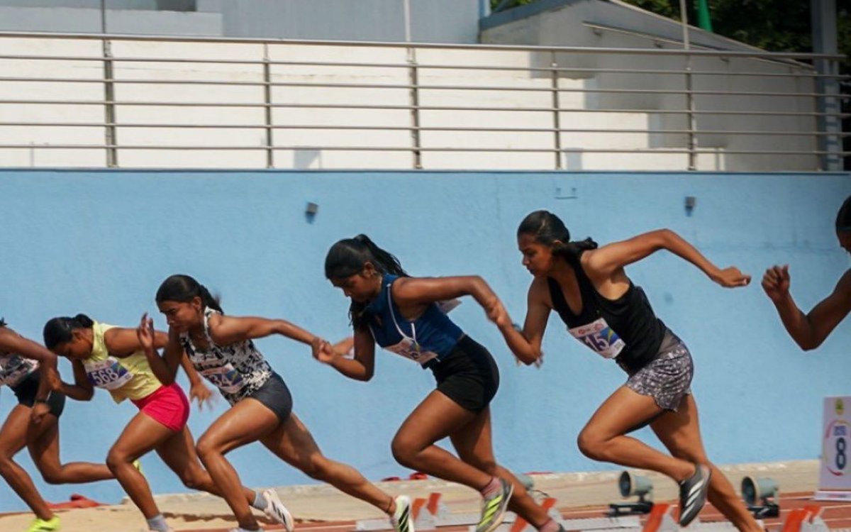 Abhay Singh and Nipam emerge fastest male and female on Day One of National Junior U20 Athletics