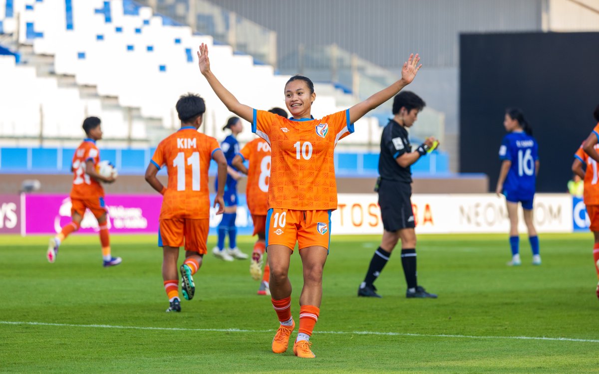 AFC U20 Women’s Asian Cup: India defeat Chinese Taipei to keep knockout stage hopes alive