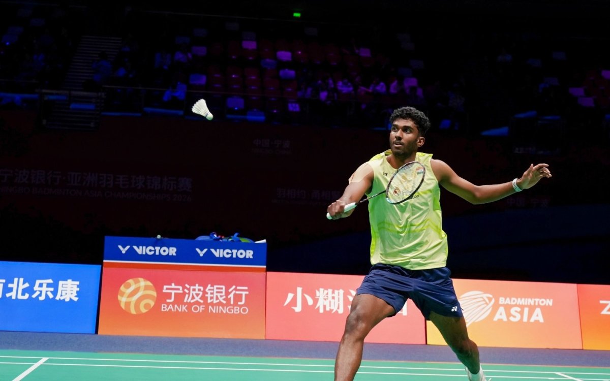 Badminton Asia C'ships: Ayush Shetty upsets World No. 1 Vitidsarn to enter final