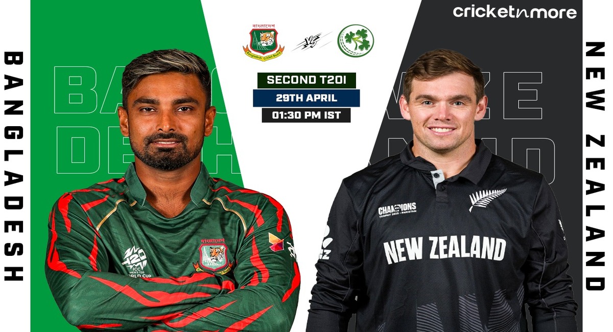 BAN vs NZ 2nd T20I Prediction, Match Preview And Playing XI
