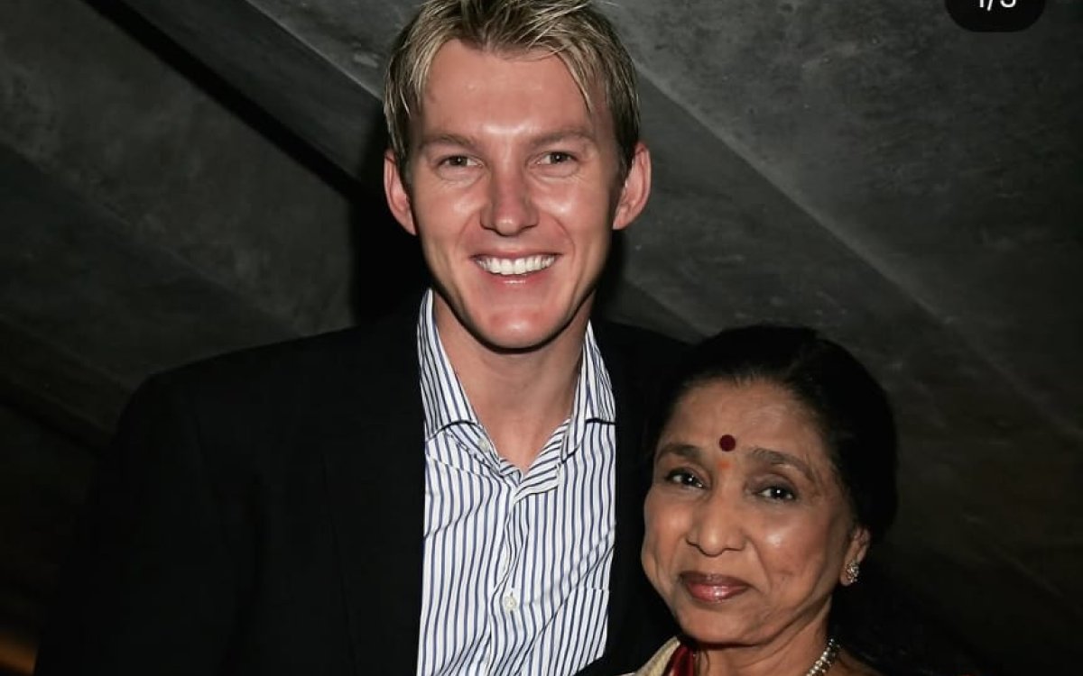 Brett Lee pays emotional tribute to legendary singer Asha Bhosle, recalls recording ‘You're the One