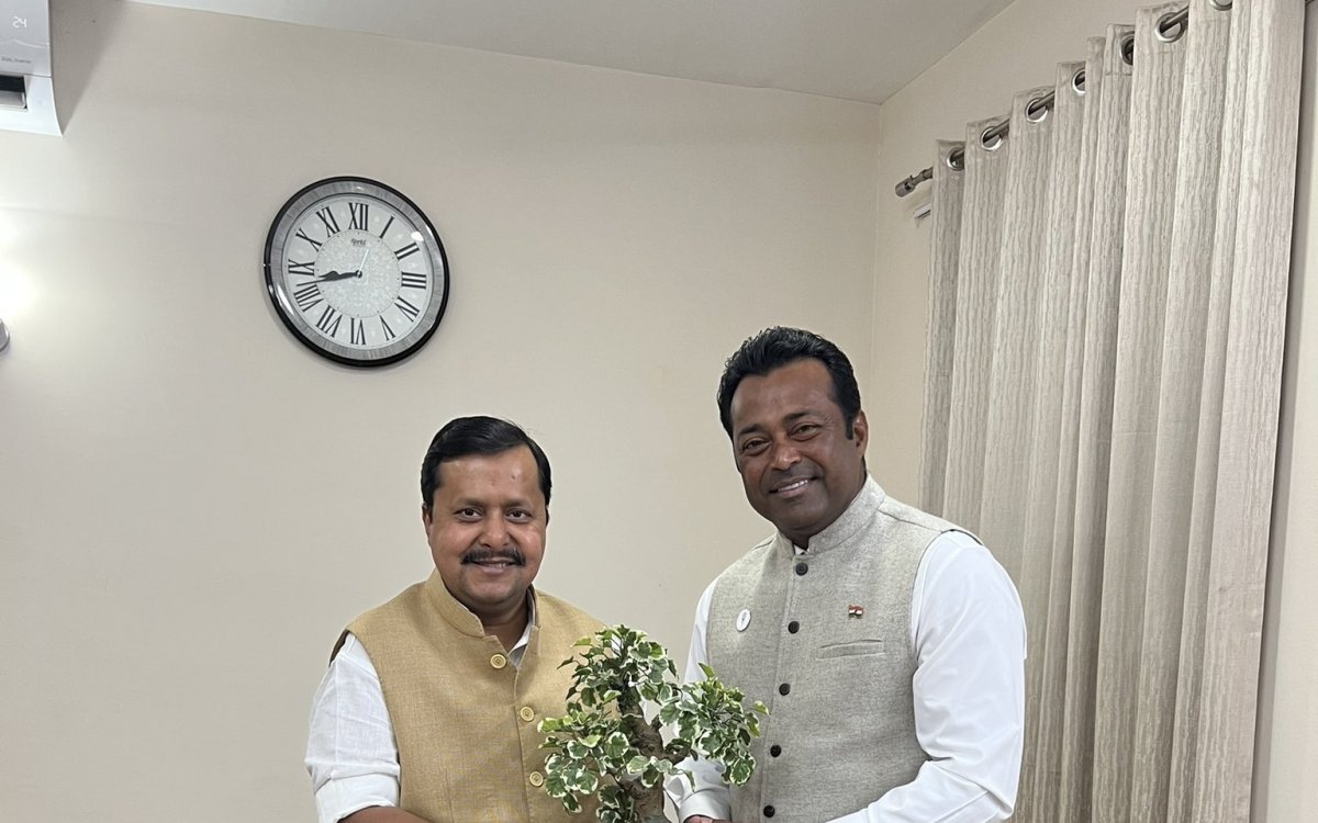 Committed to working for youth development and growth of sport, says Leander Paes, after joining BJP