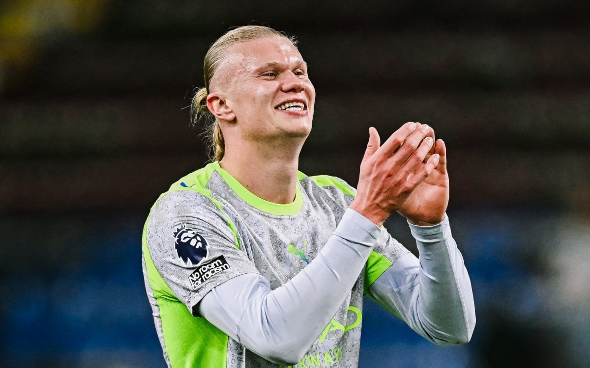 Haaland's winner move Man City to top, Burnley relegated