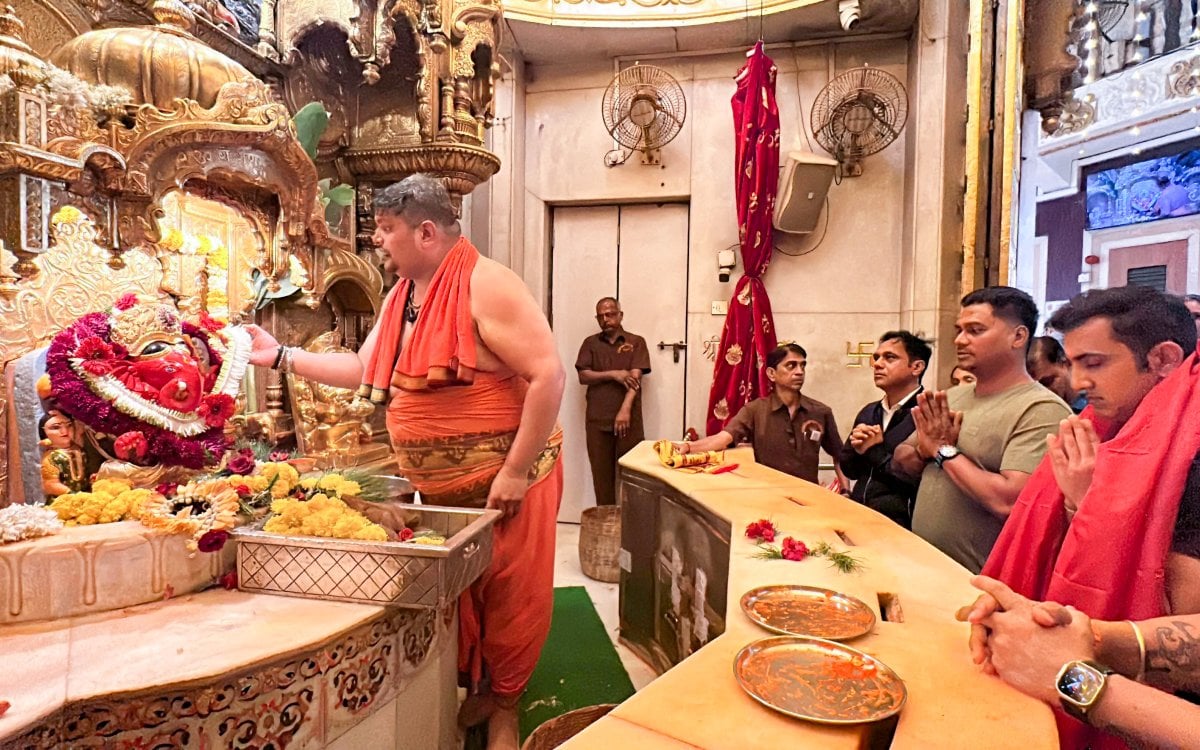 Head coach Gautam Gambhir seeks blessings at Khatu Shyam temple
