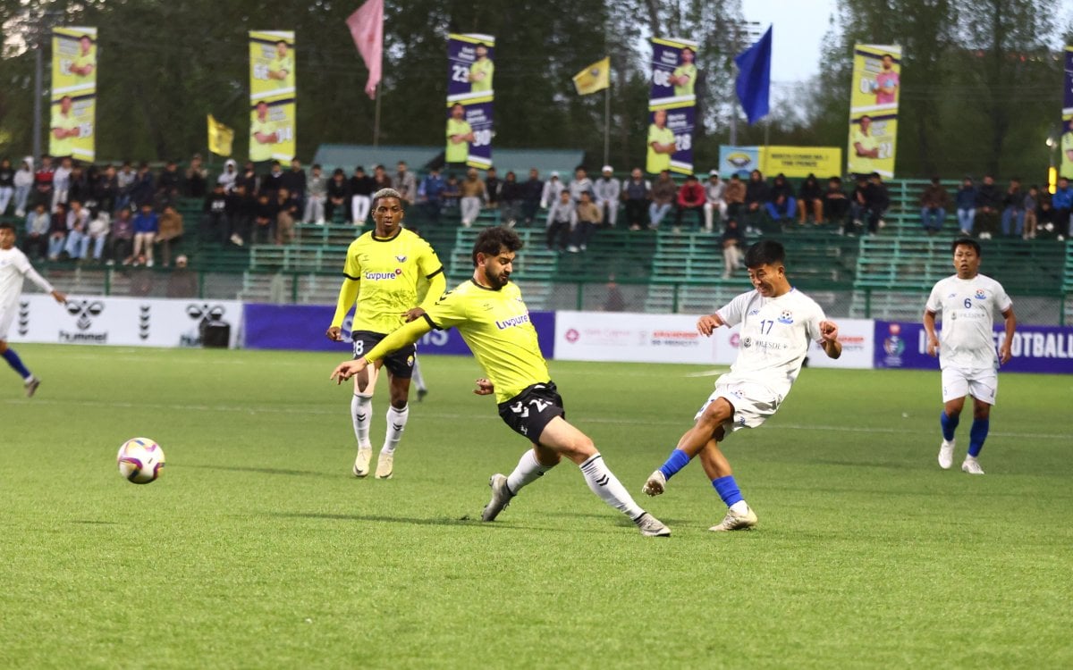 IFL 2025-26: Chanmari edge Real Kashmir in Srinagar