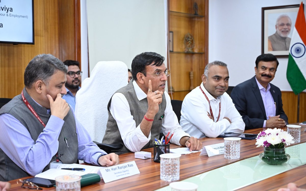 ‘India committed to clean sport’: Mandaviya after meeting WADA chief