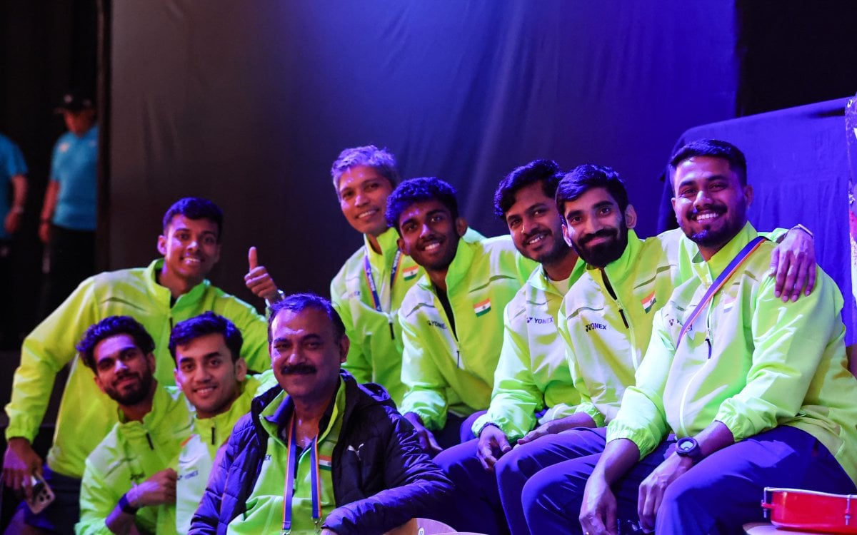 India men drawn to face Taipei in Thomas Cup QF