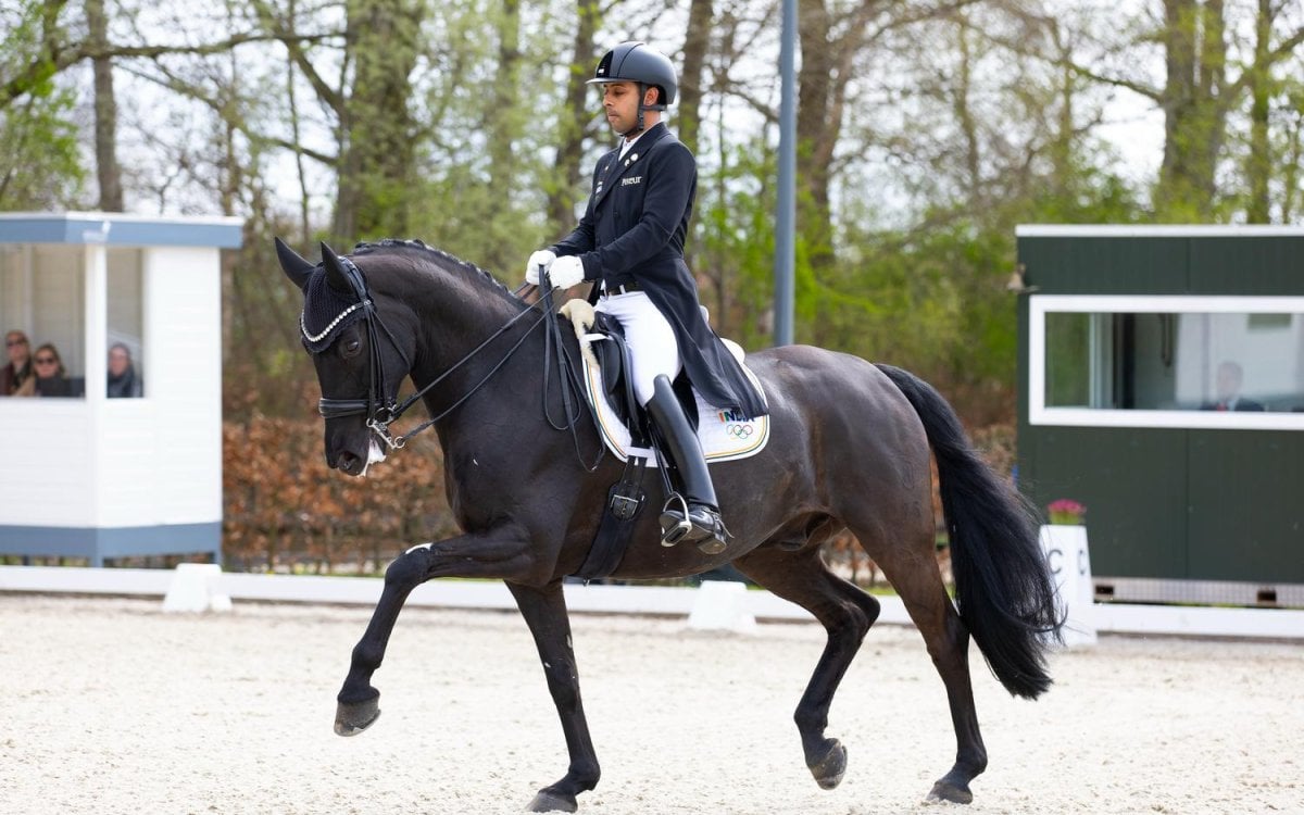 Indian equestrian star Anush Agarwalla bags silver at Concours de Dressage International in Hagen