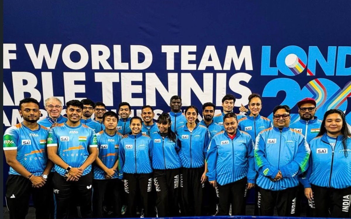 Indian TT team builds up for centenary World Championships with SAI-backed overseas camp