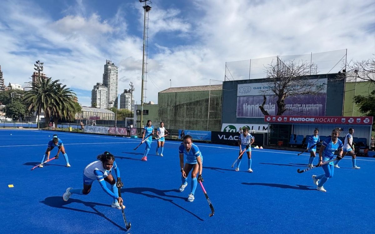 Indian women’s hockey team stages a solid comeback to level series against Argentina