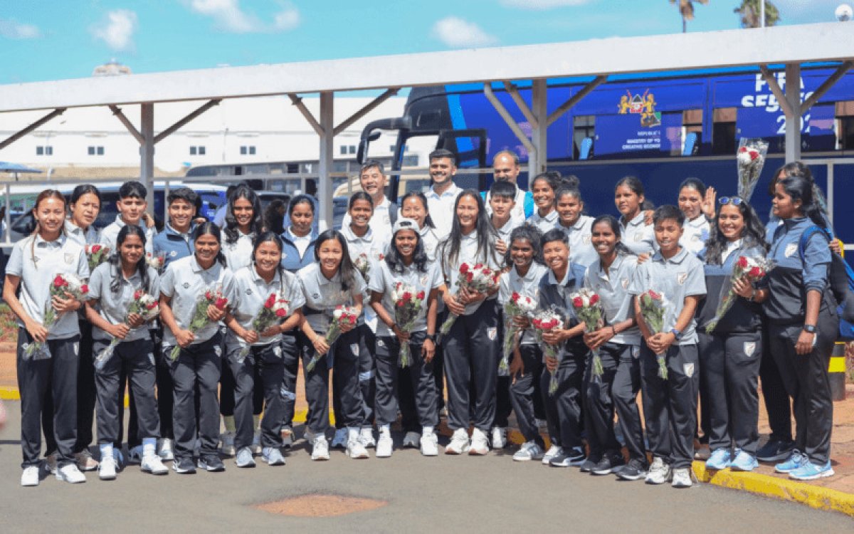 Indian women's team reaches Nairobi for FIFA Series 2026 Kenya with 22 players