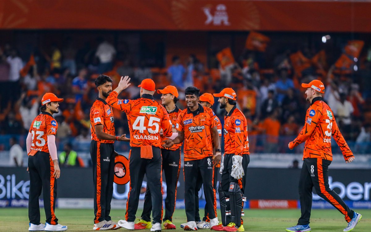 IPL 2026: Debutant Hinge picks scintillating four-fer as SRH end RR's winning run (Ld)