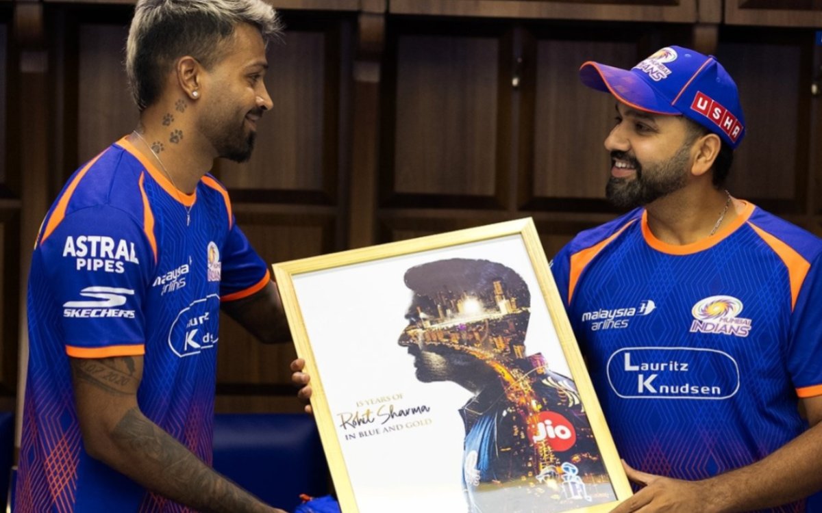 IPL 2026: Hardik congratulates Rohit on completing 15 years with MI, thanks him for ‘inspiring’ the