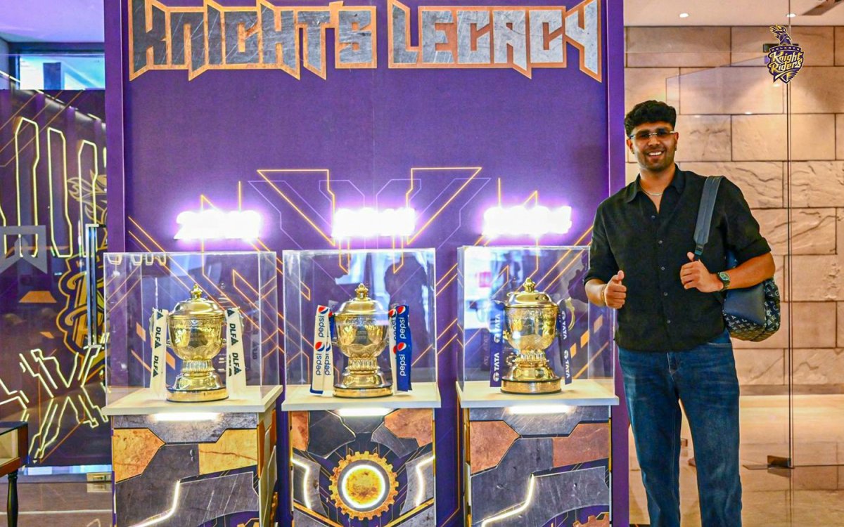 IPL 2026: Harshit Rana arrives in Kolkata, set to cheer for KKR in their clash against PBKS