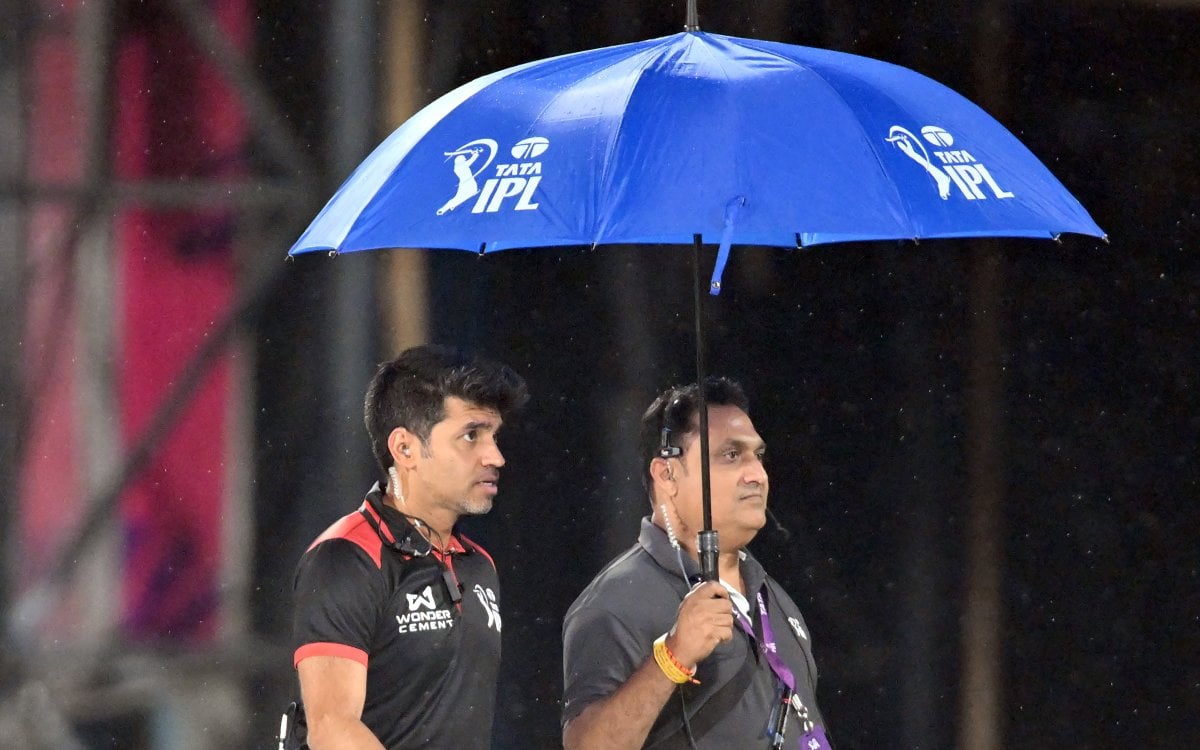 IPL 2026: Rain delays start of RCB vs RR match in Guwahati