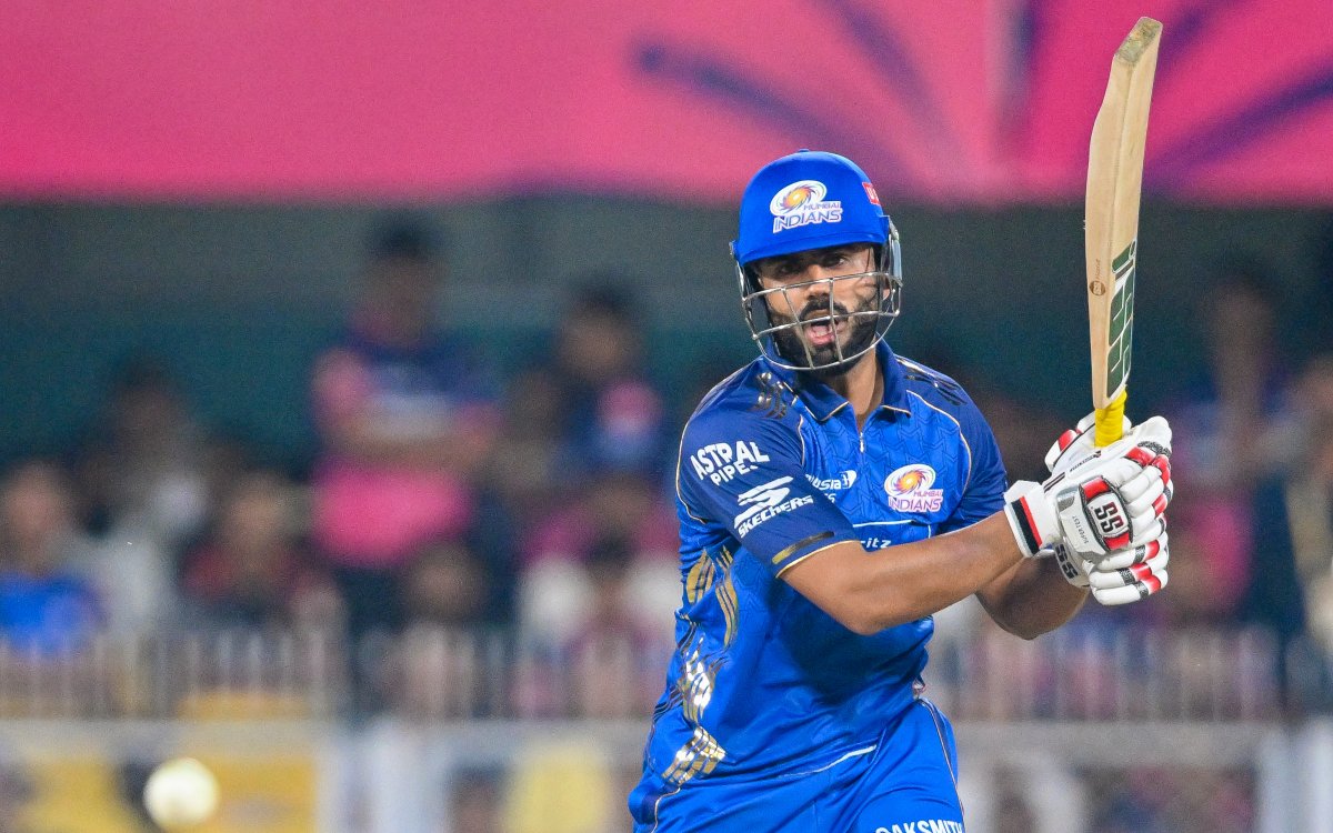 IPL 2026: Ready to bat up the order, says Naman Dhir as MI sweat over Rohit's fitness