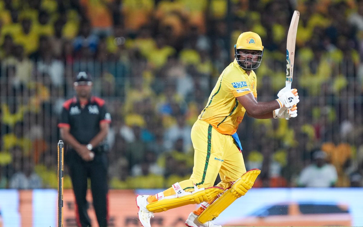 IPL 2026: Samson hits an unbeaten 115, Mhatre slams 59 as CSK post 212/2 against DC