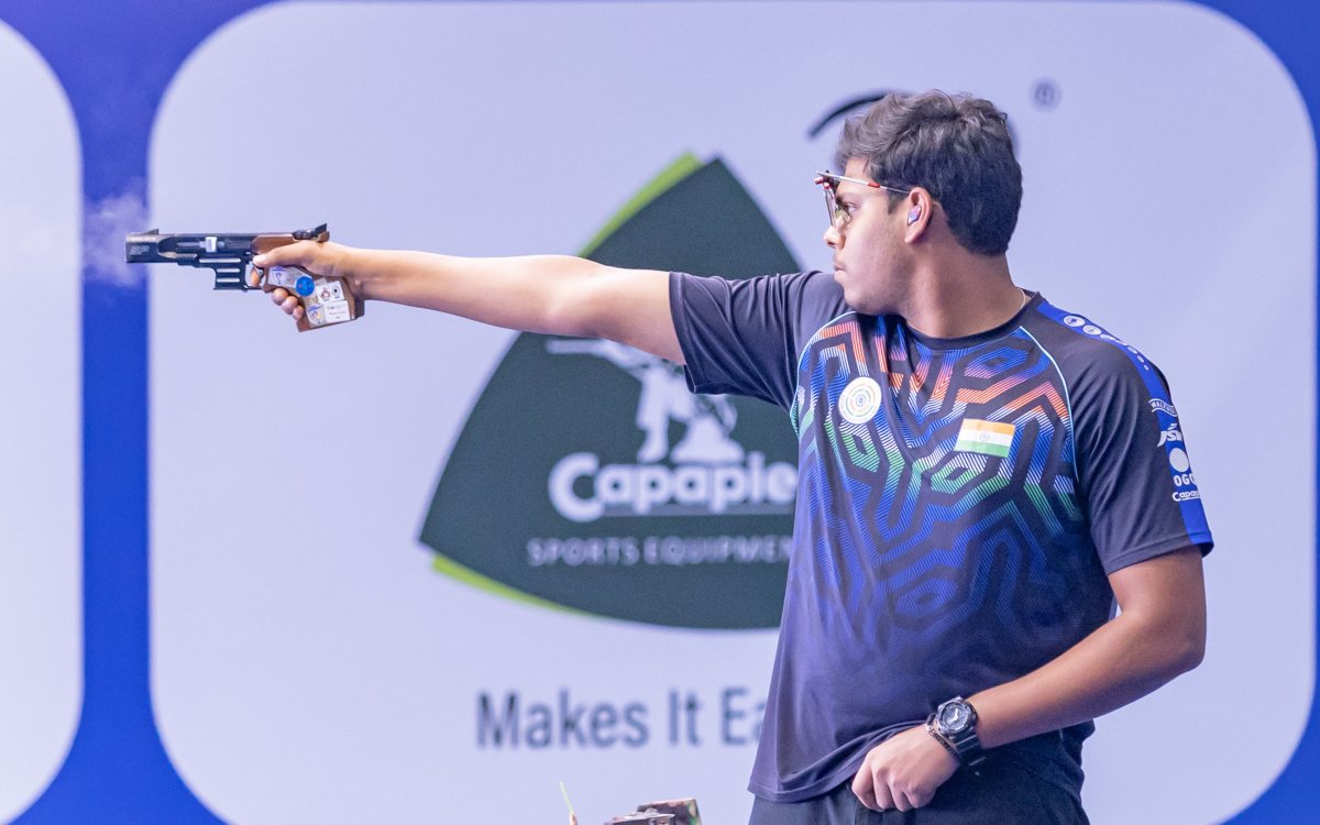 ISSF World Cup Rifle/Pistol: Indian men miss out on 10m Pistol final spots