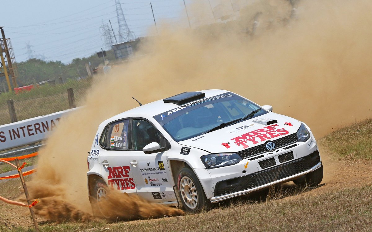 Kadur, Ramaswamy win APRC Round 2 and INRC opener at Madras International Circuit