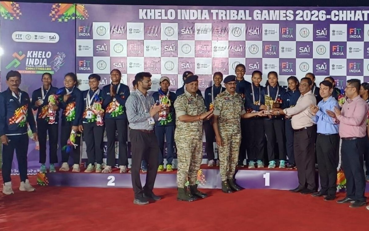KITG 2026 Day 9: Chhattisgarh clinch women’s football gold, Soren, Reethushree, Nagini claim double