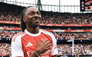 Premier League: Arsenal's player of the month Eze returns to training ahead of Bournemouth clash