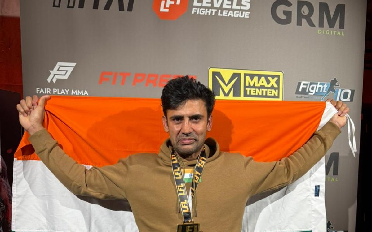 Sangram Singh registers hat-trick of MMA victories