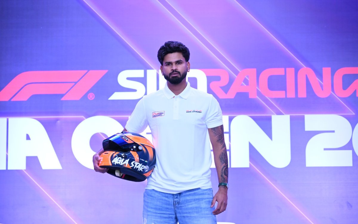 Shreyas Iyer named brand ambassador for Formula 1-backed sim racing programme in India