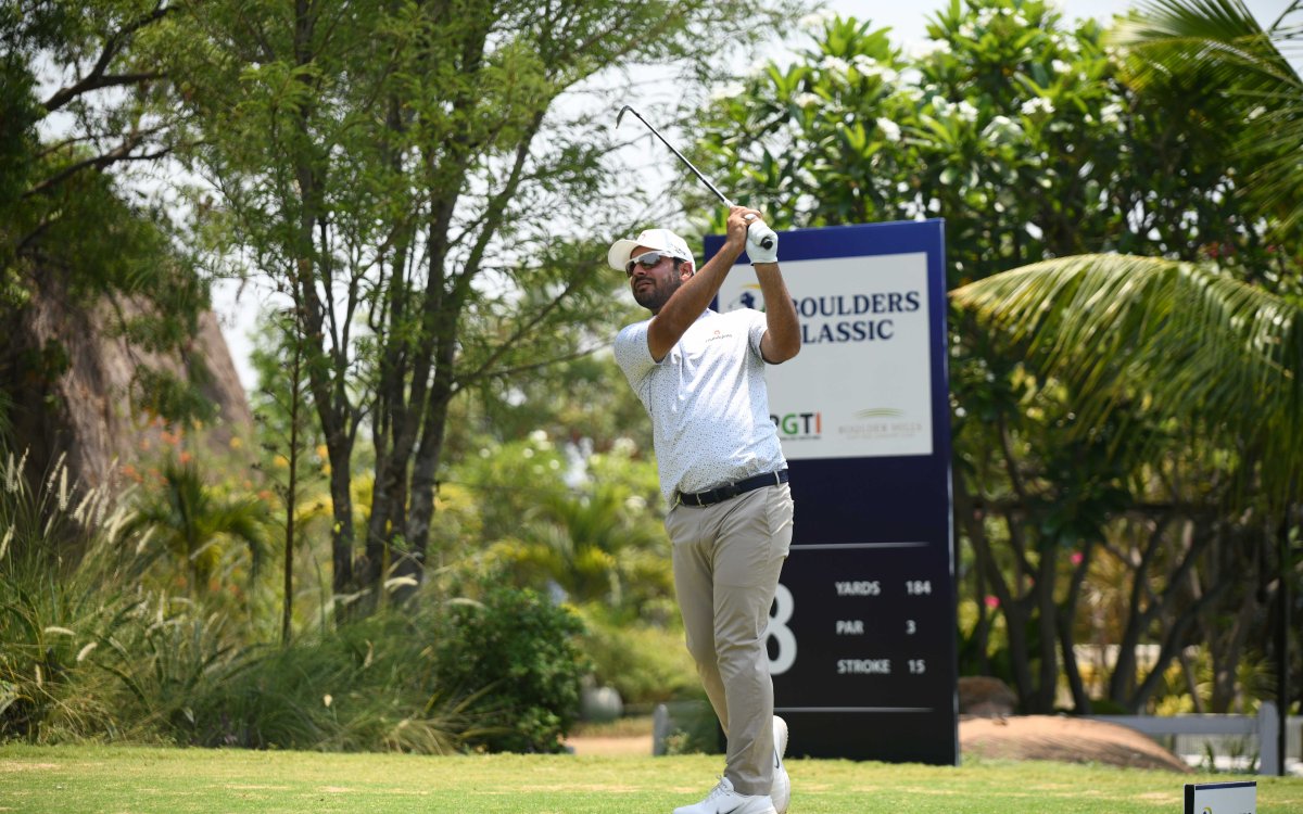 Shubhankar Sharma opens two-shot lead at Boulders Classic 2026
