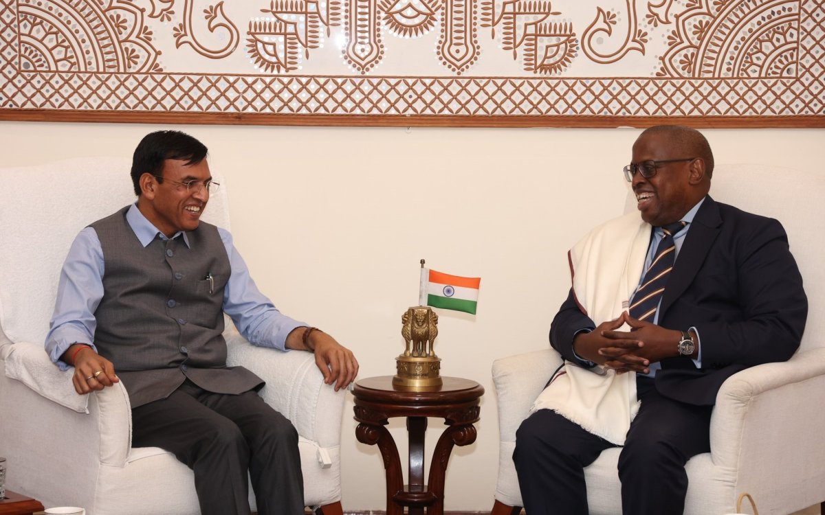 Sports Minister Mandaviya meets Commonwealth Sport President Donald Rukare; reaffirms India’s vision