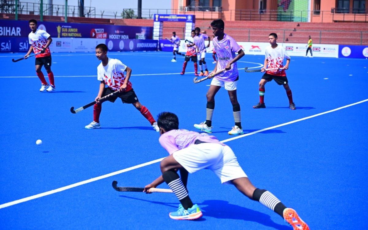 Sub-jr Men's National Hockey: AP, Mizoram, Delhi, Telangana win on Day 2