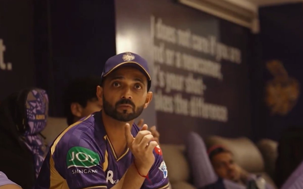 'This is not the end of the world for us': Rahane motivates KKR players after loss against SRH