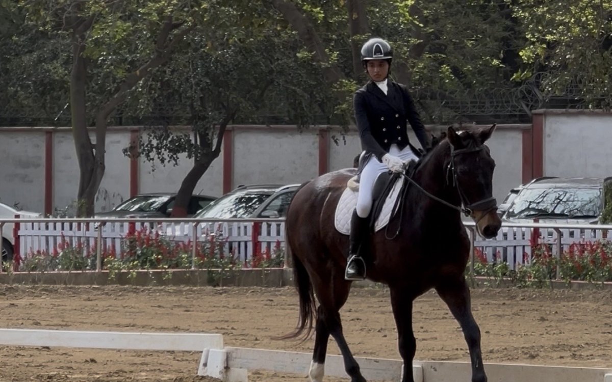 Want to put Indian Equestrian on world map, says national silver medallist Stasya Pandya