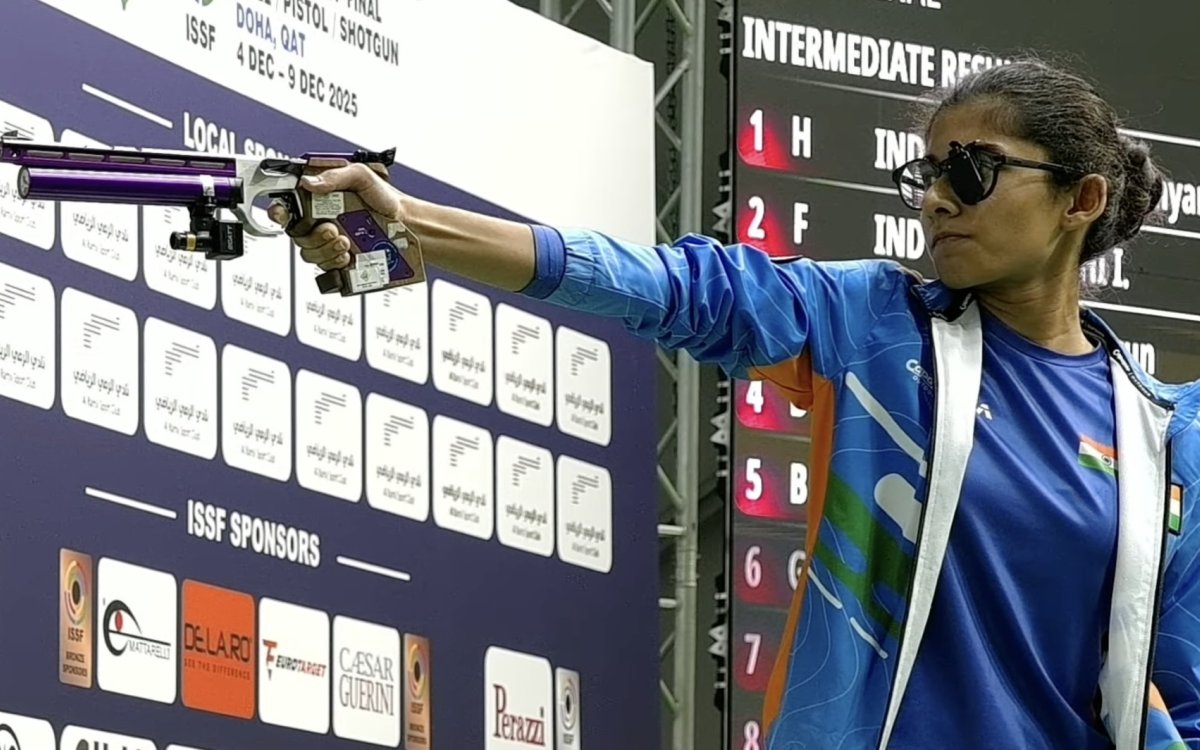 World Cup Rifle/Pistol Granada: Sainyam records best-ever WC  finish