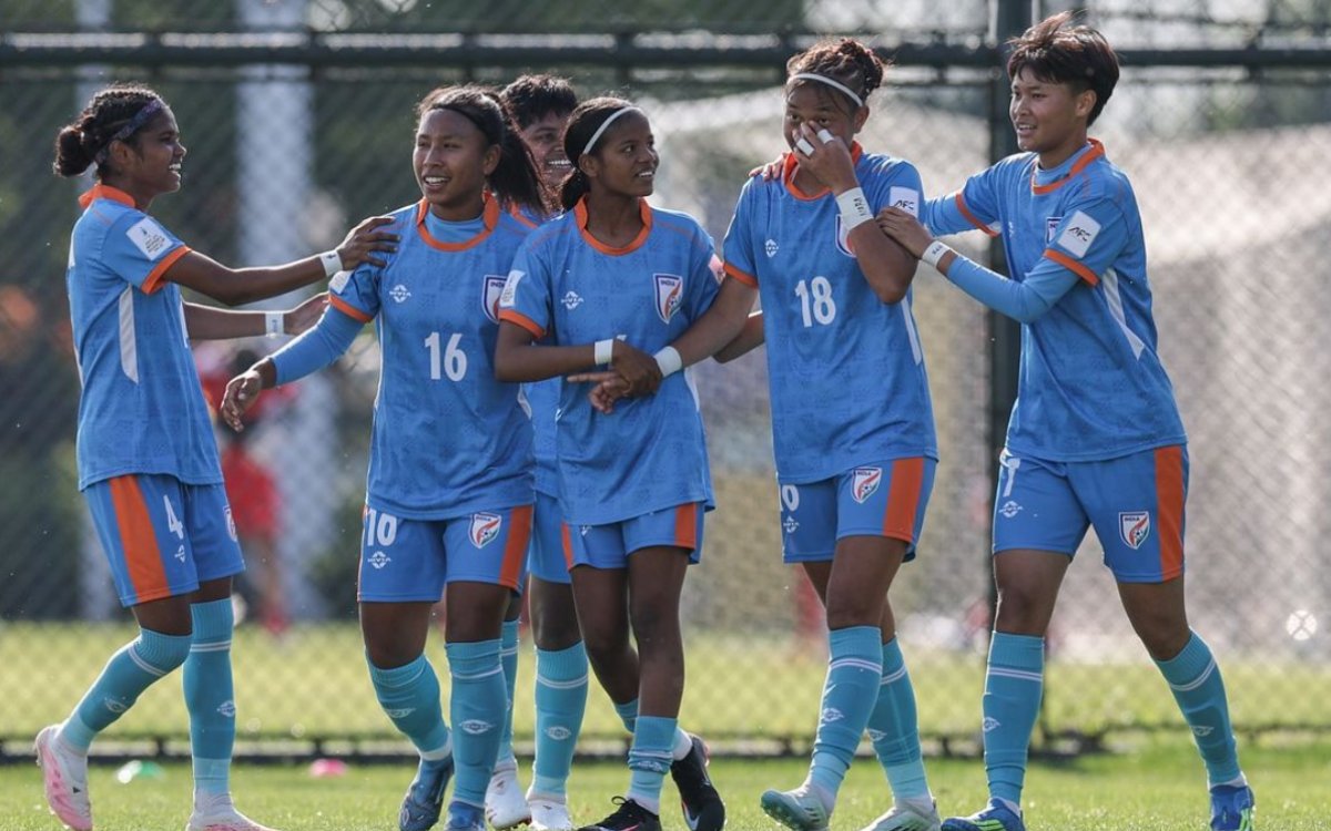 AFC U17 Asian Cup: India women rout Lebanon 4-0 to keep QF hopes alive
