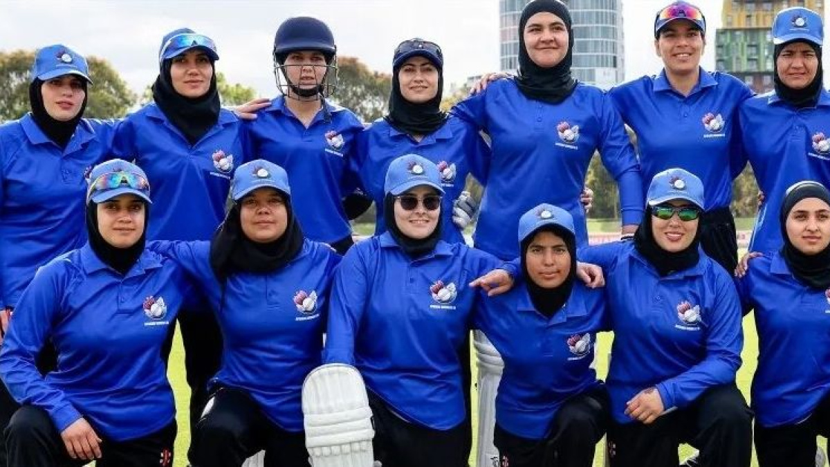 Afghanistan refugee women’s cricket team set to embark on landmark England tour