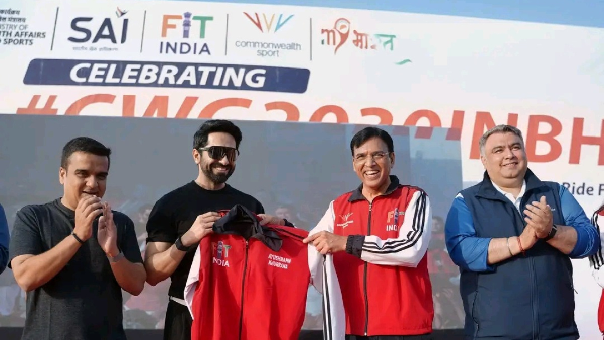 Ahmedabad lead India’s CWG Day celebrations as Fit India Sundays on cycle unite the nation