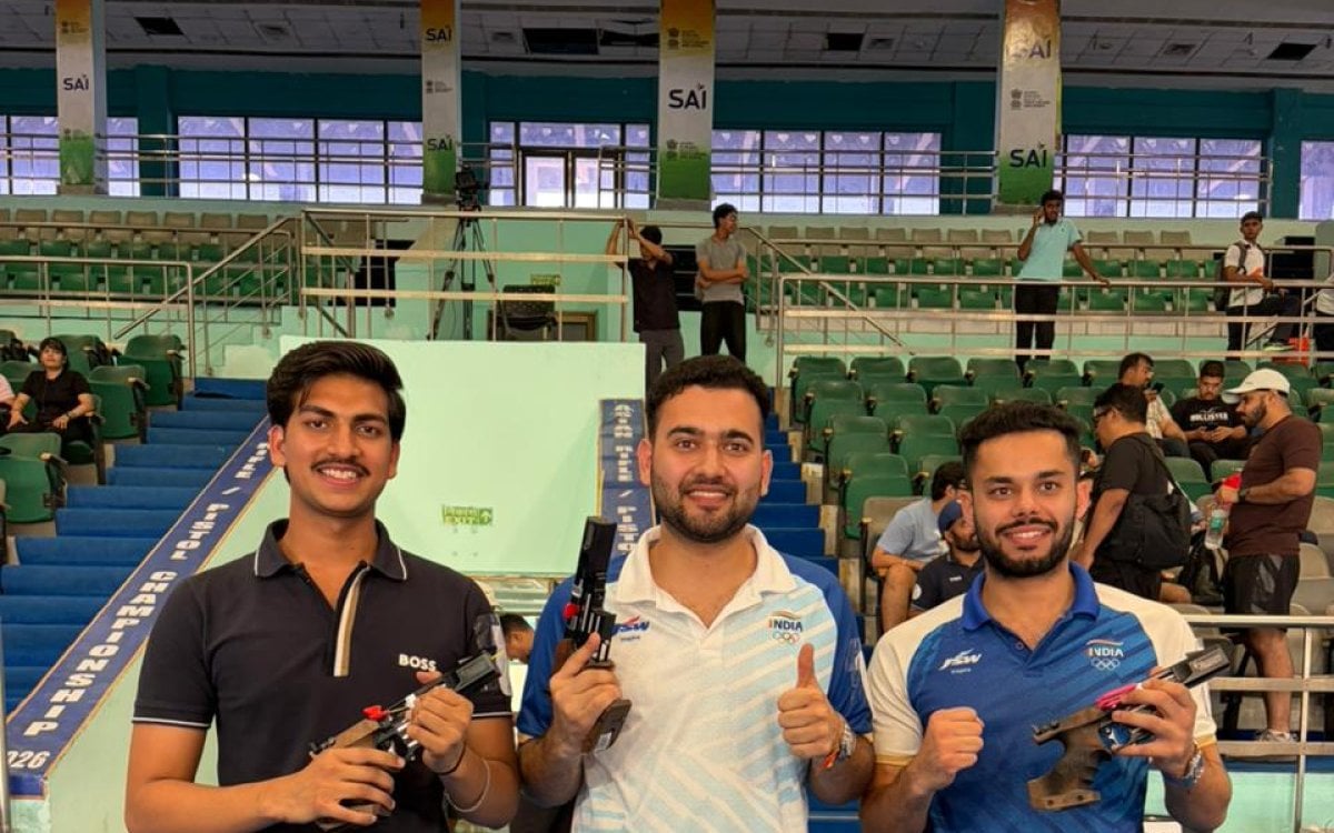Anish Bhanwala wins 25m Rapid Fire Pistol gold at KSS Memorial Shooting C'ship