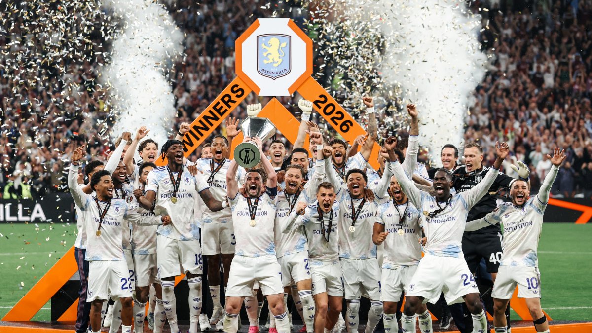 Aston Villa clinch first European title in 44 years with maiden Europa League trophy