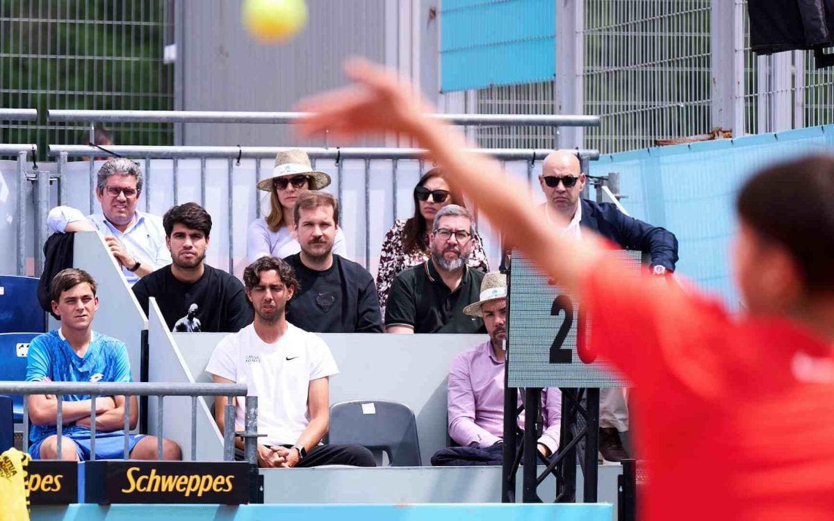 ATP Tour: Carlos Alcaraz watches his brother Jaime's debut in Madrid